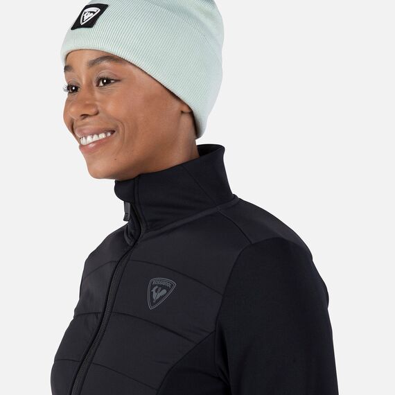 ROSSIGNOL BLUZA NARCIARSKA DAMSKA W CLASSIQUE HYBRID CLIM FZ czarny