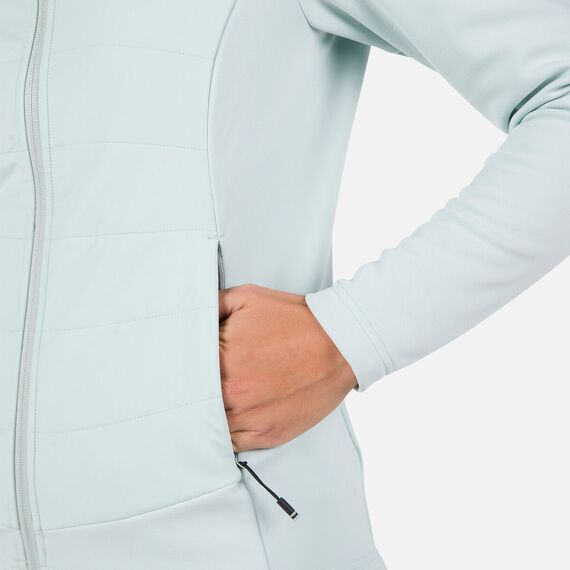 ROSSIGNOL BLUZA NARCIARSKA DAMSKA W CLASSIQUE HYBRID CLIM FZ niebieski