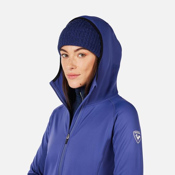 ROSSIGNOL BLUZA NARCIARSKA DAMSKA W MID LAYER THIN FZ niebieski