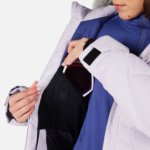 ROSSIGNOL KURTKA NARCIARSKA DAMSKA W STACI INSULATED JKT fioletowy