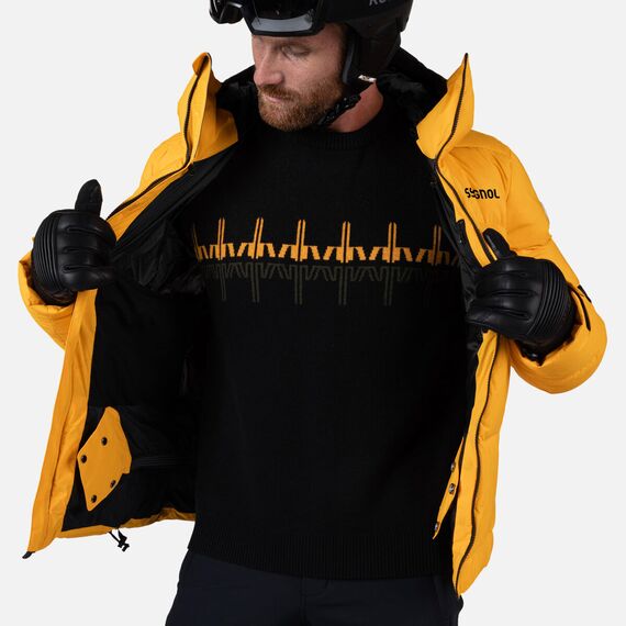 ROSSIGNOL KURTKA NARCIARSKA MĘSKA CIASTEL JKT żółty