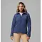 COLUMBIA bluza polarowa damska z zamkiem Fast Trek II granatowy