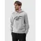 4F bluza dresowa męska z kapturem 4FWMM00TSWSM1766 szary