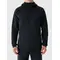 4F bluza męska treningowa zapinana z wykończeniem szybkoschnącym 4FWAW25TFSWM587 czarny